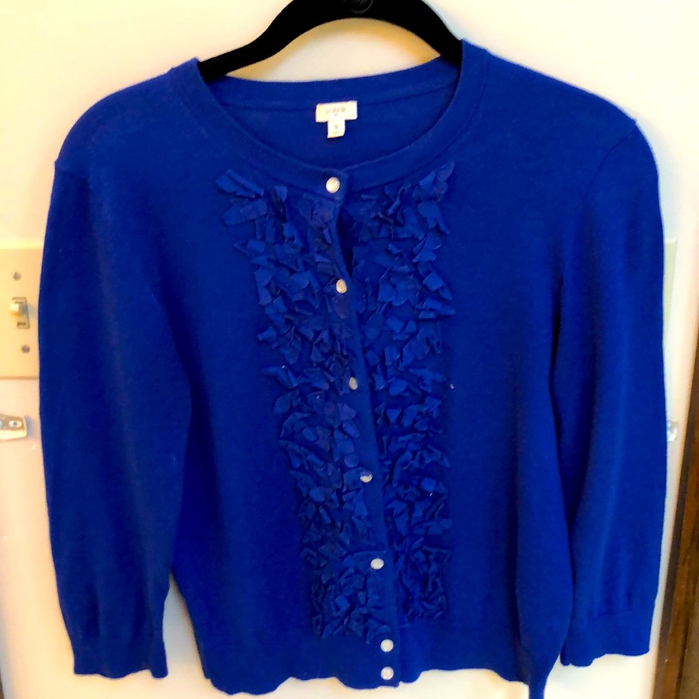 Cobalt blue cardigan